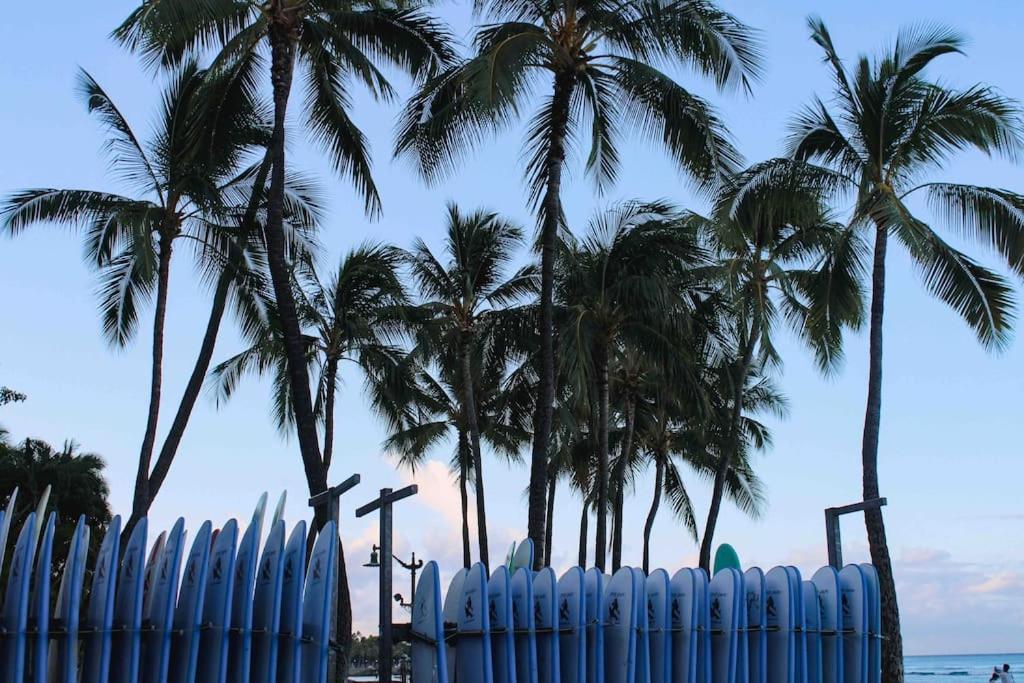 Seashore Waikiki Studio 1 Block From A Beach No Resort Fees Honolulu Eksteriør billede