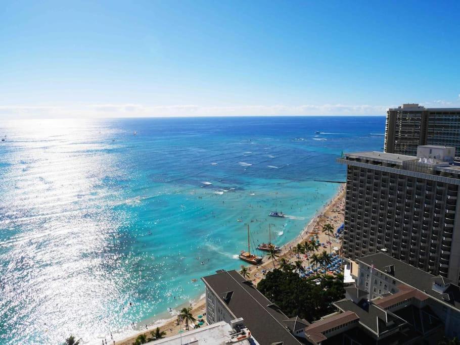 Seashore Waikiki Studio 1 Block From A Beach No Resort Fees Honolulu Eksteriør billede